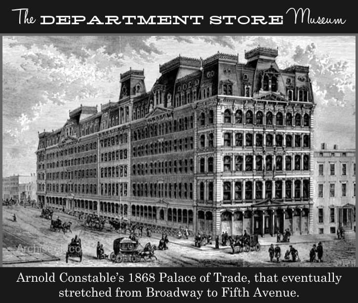 Arnold Constable & Company, NYC 1825